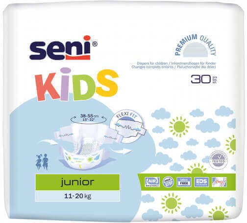 Incontinence - Seni Kids Junior 11-20 kg (30) 1