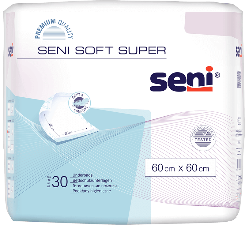 Incontinence - Alèses Seni Soft Super 60x60cm (30)