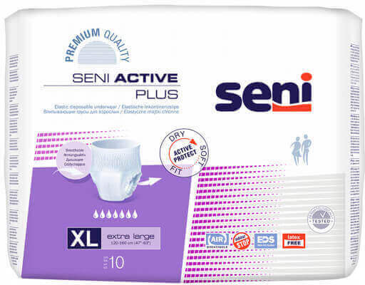 Incontinence - Pants Seni Active + XL (10) 1