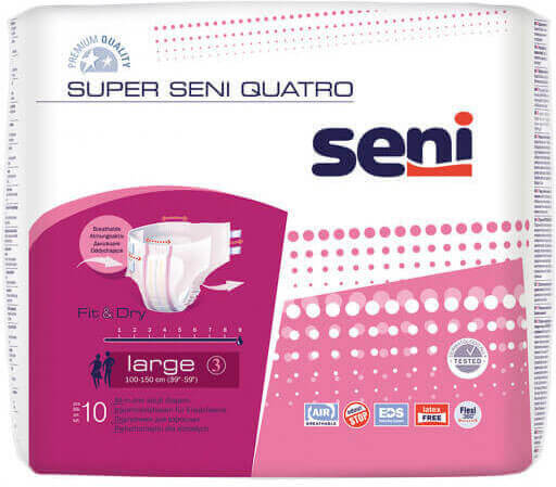 Incontinence - Change Complet Seni Quatro L (10)