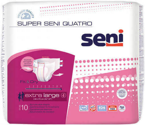 Incontinence - Change Complet Seni Quatro XL (10) 1